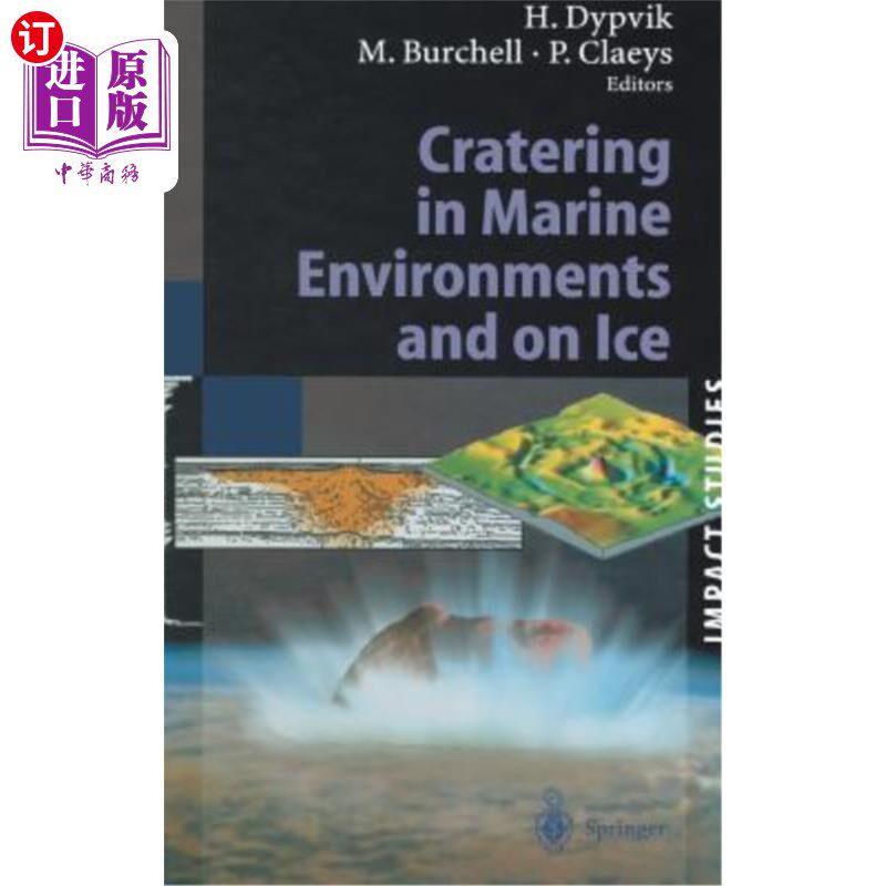 海外直订Cratering in Marine Environments and on Ice 海洋环境和冰上的陨石坑