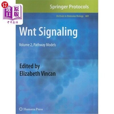 海外直订Wnt Signaling, Volume 2: Pathway Models Wnt信号，卷2:通路模型