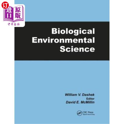 海外直订Biological Environmental Science 生物环境科学