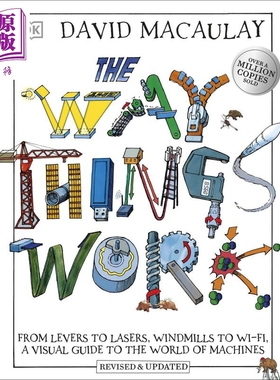 David Macaulay The Way Things Work DK万物运作的方式 英文原版 进口图书 儿童科普绘本 科学百科知识图书【中商原版】