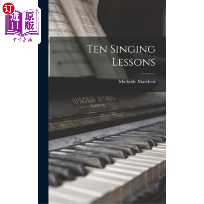 海外直订Ten Singing Lessons 十节歌唱课