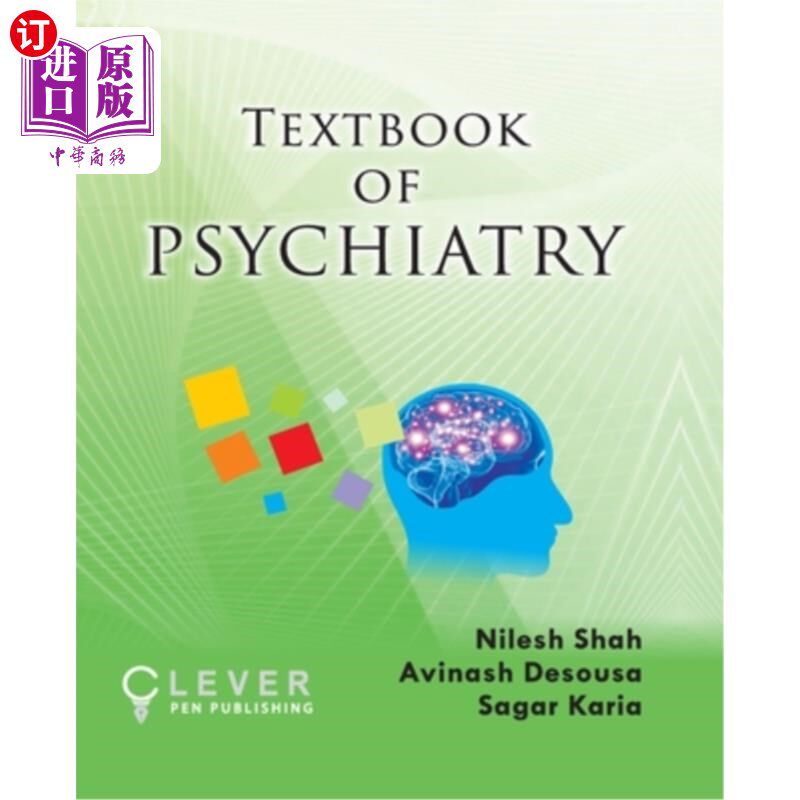 海外直订医药图书Textbook of Psychiatry 精神病学教科书