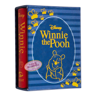 迪士尼小熊维尼迷你小书 Disney Winnie the Pooh Tiny Book 英文原版 Insight Editions 中商原版【中商原版】