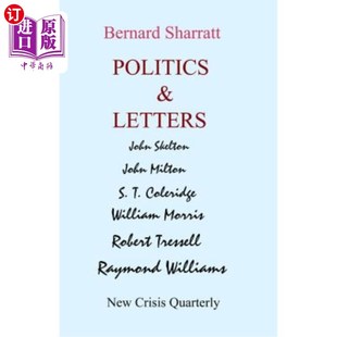 政治与文学 Letters 海外直订Politics