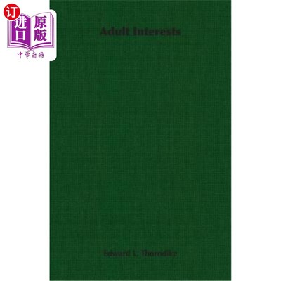 海外直订Adult Interests 成人兴趣