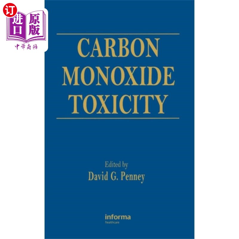 海外直订医药图书Carbon Monoxide Toxicity 一氧化碳中毒