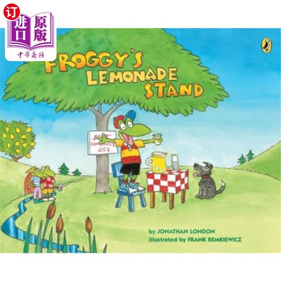 海外直订Froggy's Lemonade Stand 青蛙柠檬水摊