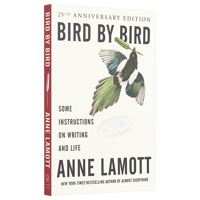 关于写作 一只鸟接着一只鸟 英文原版 Bird by Bird Instructions on Writing and Life Anne Lamott 安妮 拉莫特【中商原版?