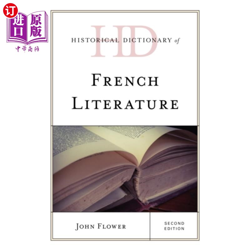海外直订Historical Dictionary of French Literature 法国文学历史词典