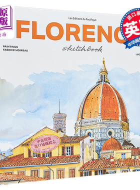 Florence sketchbook 进口艺术 佛罗伦萨素描本【中商原版】