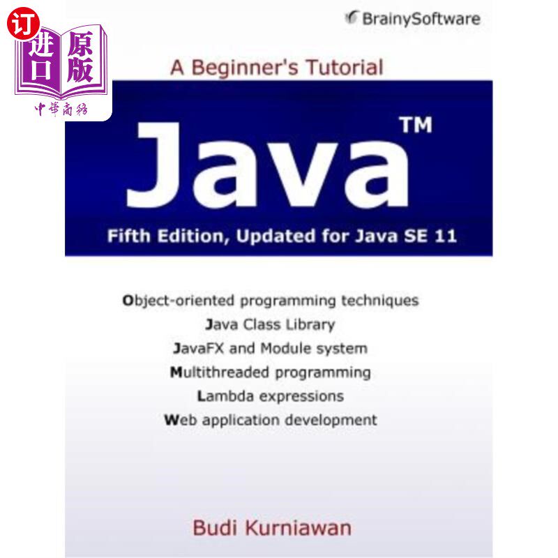 海外直订Java: A Beginner's Tutorial (Fifth Edition) Java入门教程（第五版）