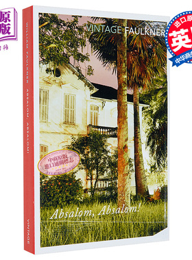 预售 押沙龙 押沙龙 福克纳 英文原版 【中商原版】Absalom Absalom 豆瓣阅读 经典小说 美国文学 意识流 诺贝尔 William Faulkner
