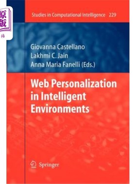 海外直订Web Personalization in Intelligent Environments 智能环境中的Web个性化
