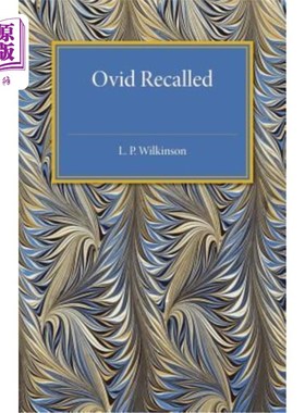 海外直订Ovid Recalled 奥维德回忆说