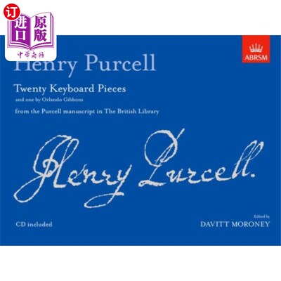 海外直订Twenty Keyboard Pieces and one by Orlando Gibbons 二十首键盘作品，其中一首是奥兰多·吉本斯的