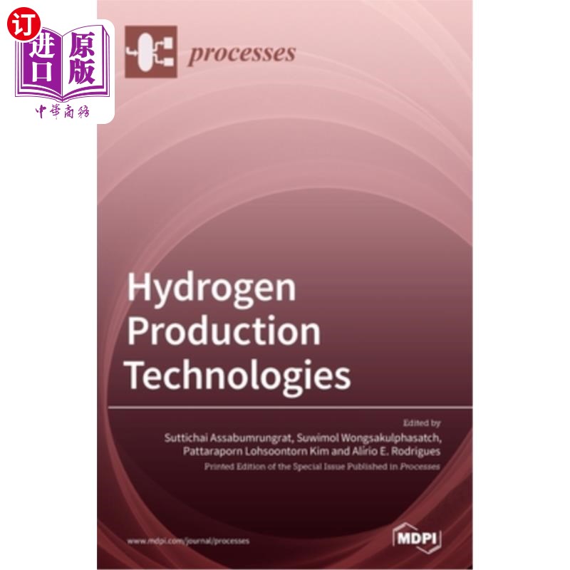海外直订Hydrogen Production Technologies 制氢技术