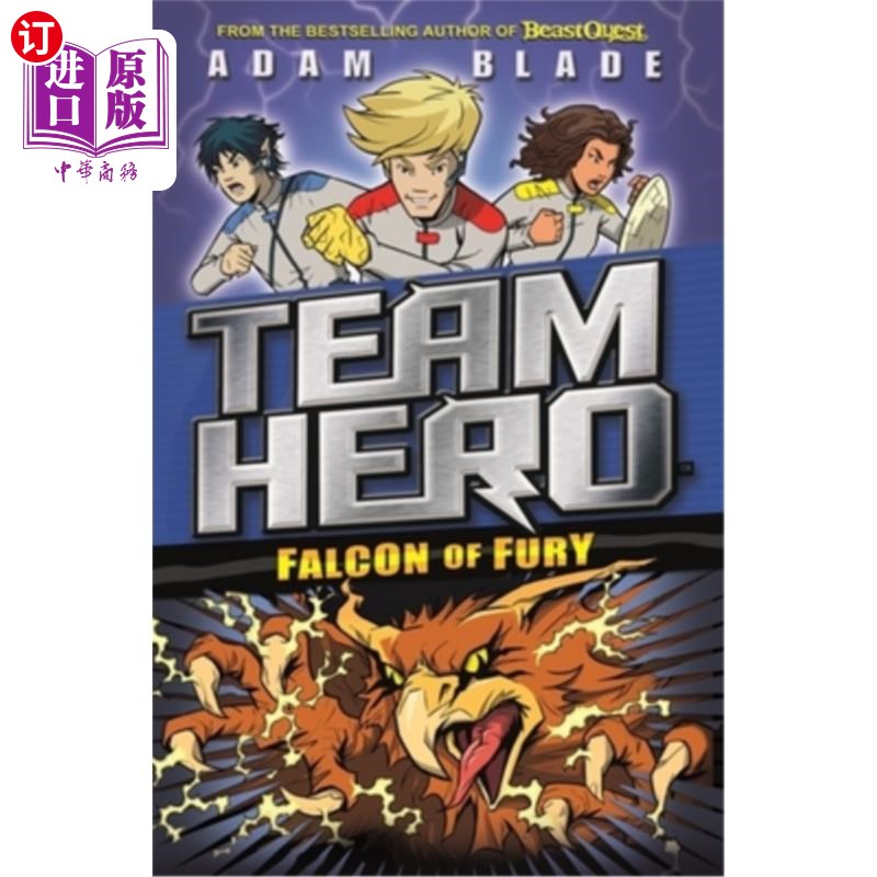 海外直订Team Hero: Falcon of Fury: Series 2 Book 3 团队英雄：愤怒的猎鹰：系列2第3册