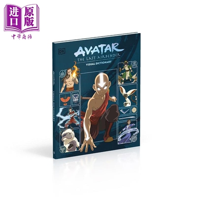 预售 降世神通 最后的气宗视觉词典 Avatar The Last Airbender Visual Dictionary 英文原版 Andrew Farago【中商原版】
