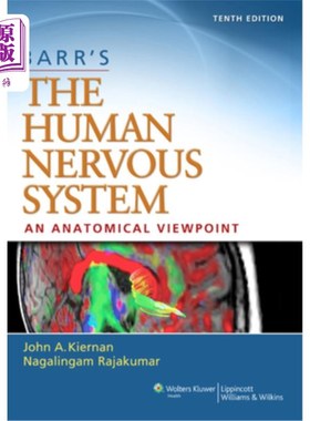 海外直订医药图书Barr's the Human Nervous System: An Anatomical Viewpoint 巴尔的《人类神经系统:解剖学的观点》