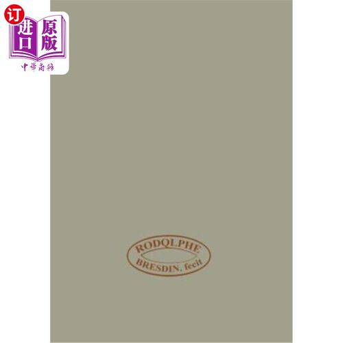 海外直订Rodolphe Bresdin: Volume I Monographie En Trois Parties 鲁道夫·布雷斯丁：第一卷三方专论