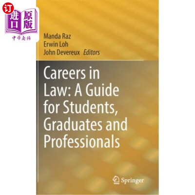 海外直订Careers in Law: A Guide for Students, Graduates and Professionals 法律职业:学生、毕业生和专业人员指南