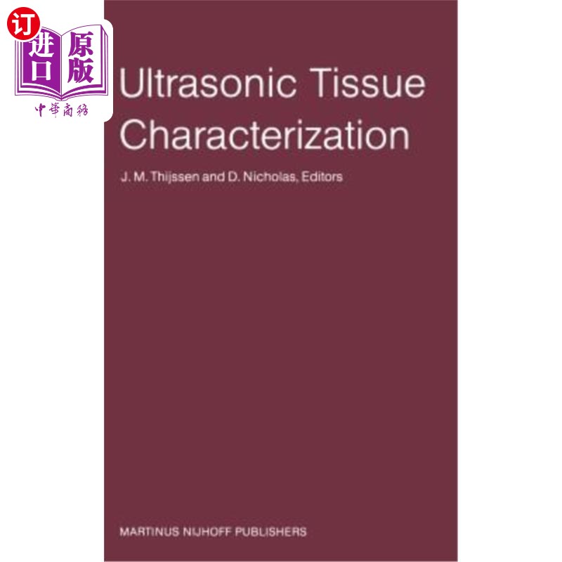 海外直订医药图书Ultrasonic Tissue Characterization: Proceedings of the Second European Communiti 超声组织表征:第2届
