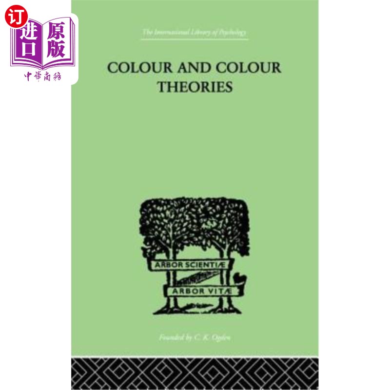 海外直订Colour And Colour Theories 色彩与色彩理论