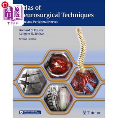 海外直订医药图书Atlas of Neurosurgical Techniques 神经外科技术图谱
