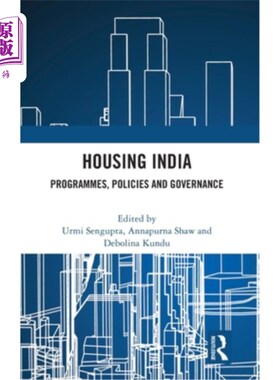 海外直订Housing India: Programmes, Policies and Governance Housing India: Programmes, Policies and
