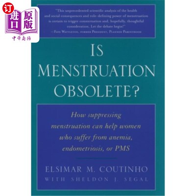 海外直订医药图书Is Menstruation Obsolete? 月经过时了吗？