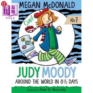 朱迪·穆迪：8天半内环游世界 Around Days World the Moody 海外直订Judy