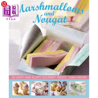 海外直订Marshmallows and Nougat 棉花糖和牛轧糖