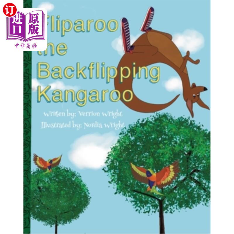 海外直订Fliparoo the Backflipping Kangaroo Fliparoo，后空翻袋鼠