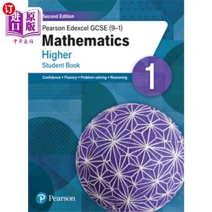 海外直订Pearson Edexcel GCSE (9-1) Mathematics Higher Student Book 1 皮尔逊爱德克斯普通中等教育证书（9-1）数学高等