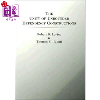 海外直订Unity of Unbounded Dependency Constructions 无界依赖结构的统一性