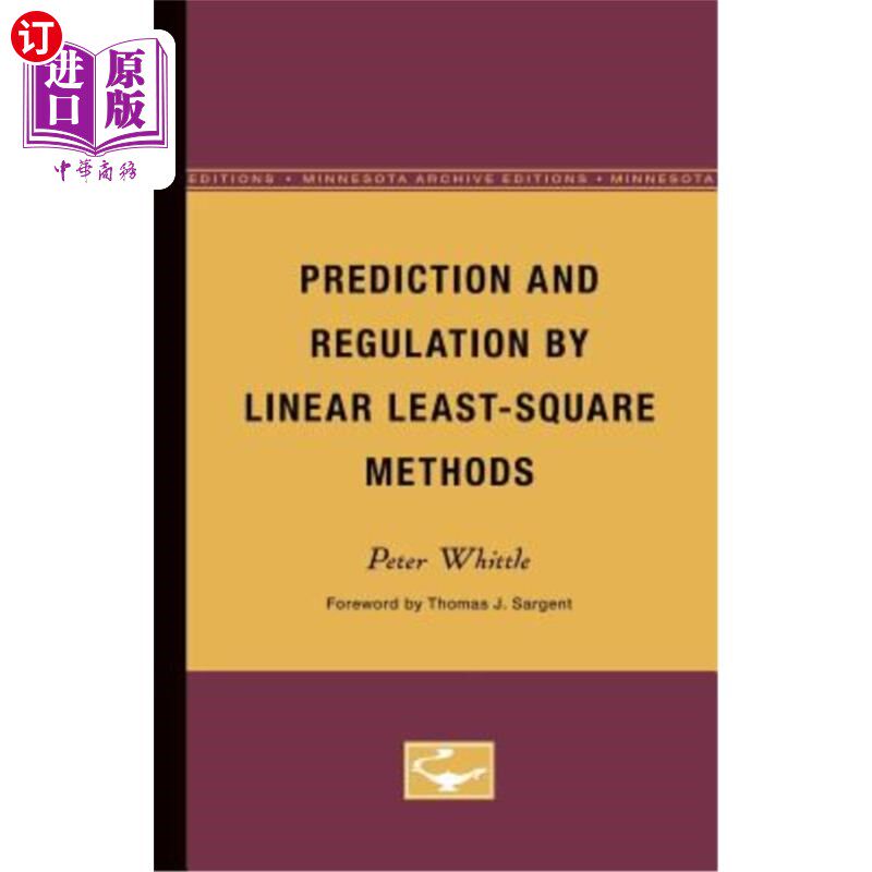 海外直订Prediction and Regulation by Linear Least-Square Methods 线性最小二乘法预测与调节