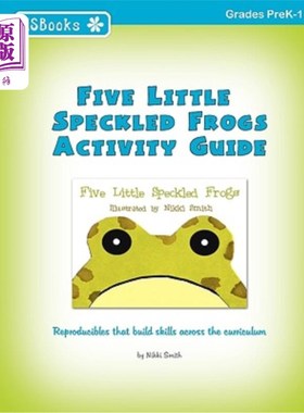 海外直订Five Little Speckled Frogs Activity Guide 五小斑蛙活动指南