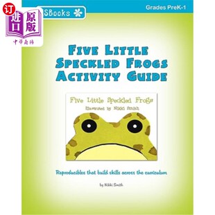 Little Guide Speckled Activity 五小斑蛙活动指南 Frogs 海外直订Five