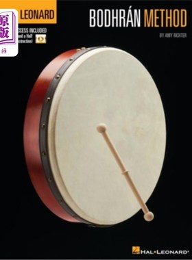 海外直订Hal Leonard Bodhran Method - Includes Over Two and a Half Hours of Video Instruc Hal Leonar