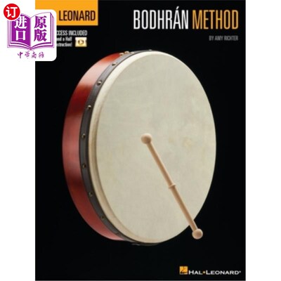 海外直订Hal Leonard Bodhran Method - Includes Over Two and a Half Hours of Video Instruc Hal Leonar