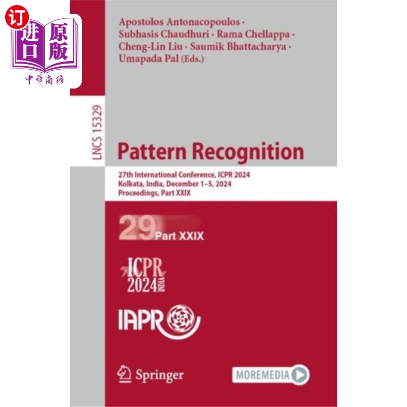 海外直订Pattern Recognition 模式识别