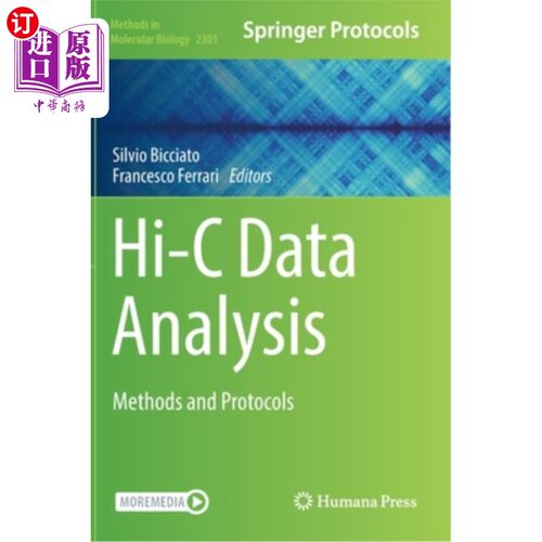 海外直订Hi-C Data Analysis: Methods and Protocols Hi-C数据分析:方法和协议
