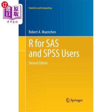 海外直订R for SAS and SPSS Users r对于SAS和SPSS用户
