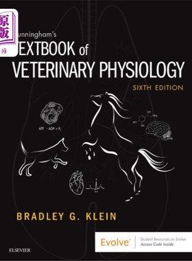 海外直订医药图书Cunningham's Textbook of Veterinary Physiology 坎宁安兽医生理学教科书