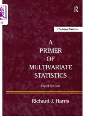 海外直订A Primer of Multivariate Statistics 多元统计入门