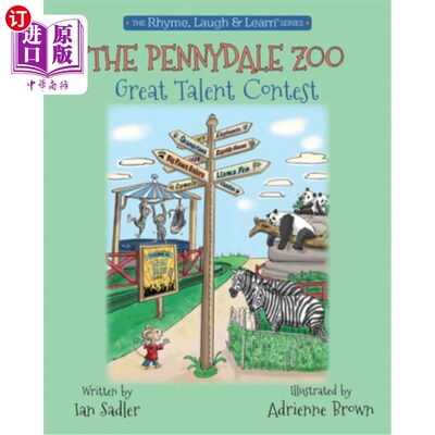 海外直订The Pennydale Zoo Great Talent Contest 彭尼代尔动物园天才大赛:第二卷