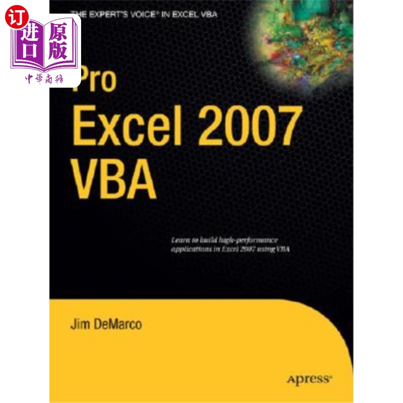海外直订Pro Excel 2007 VBA Pro Excel 2007 VBA