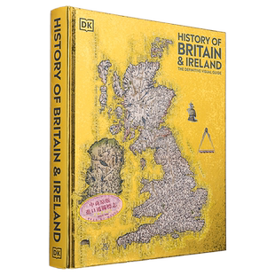 英国与爱尔兰 视觉权威指南 History of Britain and Ireland 英文原版 DK 欧洲历史 历史与考古【中商原版】