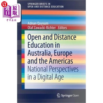 海外直订Open and Distance Education in Australia, Europe and the Americas: National Pers 澳大利亚、欧洲和美洲的开放和远