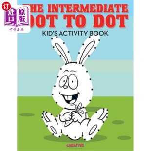 Kid 海外直订The Book Dot Activity 中级点对点儿童活动书 Intermediate